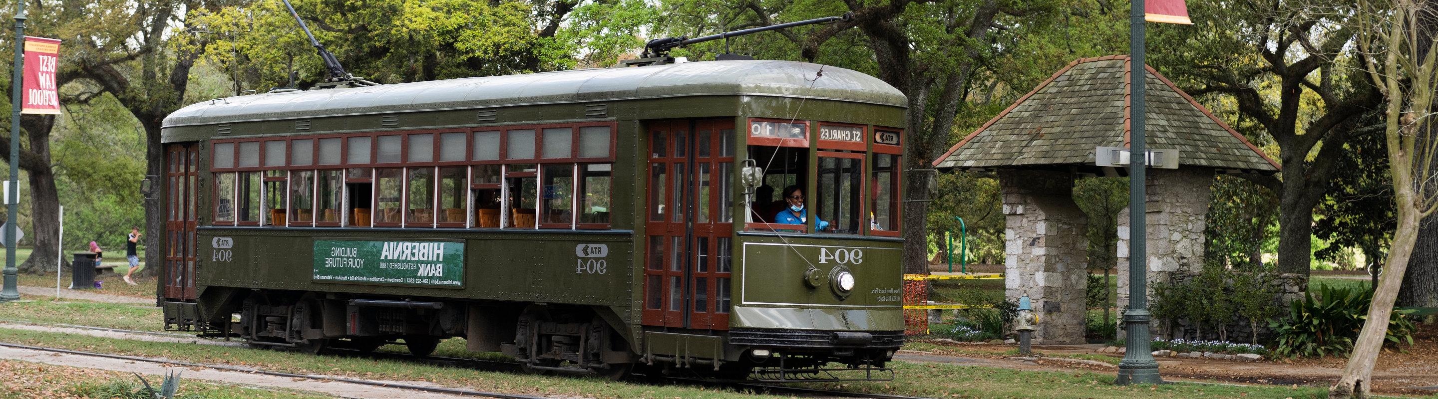 Streetcar on St. Charles Avenue